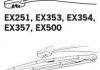 Щетка стеклоочистителя каркасная задняя 250mm (10\'\') ExactFit Rear Trico EX251 (фото 3)