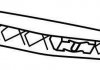Щетка стеклоочистителя каркасная задняя 300mm (12\'\') ExactFit Rear Trico EX304 (фото 2)