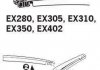 Щетка стеклоочистителя каркасная задняя 350mm (14\'\') ExactFit Rear Trico EX350 (фото 4)