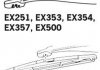 Щітка склоочис. 350 скла заднього MITSUBISHI COLT, PEUGEOT 207 TRICOFIT (вир-во) Trico EX354 (фото 4)