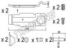 Ремкомплект колодок гальмівних KIT.017