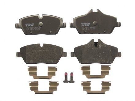 Комплект тормозных колодок, дисковый тормоз TRW GDB1611 (фото 1)