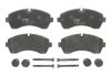 Колодки тормозные передние MB Sprinter (06-)/ VW Crafter (06-) (GDB1696) TRW
