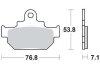 Гальмівна колодка (диск) MCB550