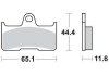 Тормозные колодки MCB756SI