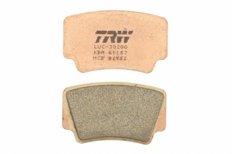 Тормозные колодки TRW MCB825SI (фото 1)