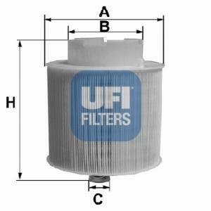 Фильтр воздушный двигателя UFI 27.598.00 (фото 1)
