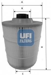 Фільтр повітряний UFI 27.A00.00 (фото 1)