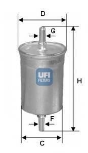 Паливний фільтр UFI 31.769.00 (фото 1)