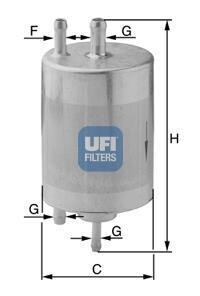 Паливний фільтр UFI 31.834.00