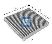 Фильтр воздушный кондиционера (салона) UFI 54.238.00 (фото 1)