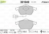 Гальмівні колодки дискові AUDI 100/A6/A8 "1,8-4,2 "F "90-99 Valeo 301049 (фото 1)