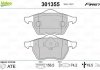 Гальмівні колодки дискові VAG A4/Cabriolet/Passat "1,6-2,8 "F "82-01 Valeo 301355 (фото 1)