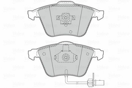 Гальмівні колодки дискові AUDI A6 "2,7 "F "00-05 Valeo 302056 (фото 1)