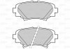 Гальмівні колодки дискові MAZDA 3 "1,5-2,2 "R "13>> Valeo 302288 (фото 1)