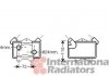 Радиатор масляный MB W202 25TD 95-00 (пр-во Van Wezel) 30003477
