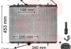 Радіатор охолодження двигуна 407/207/307 18/20 20TD MT Van Wezel 40002255 (фото 2)