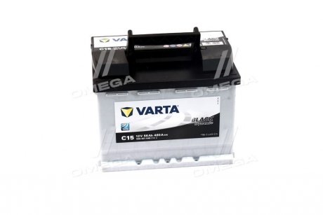 Аккумулятор 56Ah-12v BLD(C15) (242х175х190),L,EN480 !КАТ. -10% VARTA 556 401 048 (фото 1)