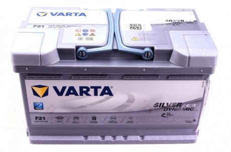 Стартерна батарея (акумулятор) VARTA 580901080 D852 (фото 1)