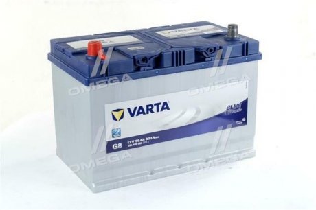 Аккумулятор 95Ah-12v BD(G8) (306х173х225),L,EN830 Азия VARTA 595405083 (фото 1)