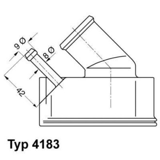 Термостат General Motors WAHLER 418382D