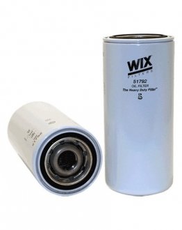 Фильтр масляный HD(Wix-Filtron) WIX FILTERS 51792