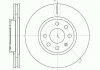 Гальмівний диск перед. Combo 1.7DI/DTI 01- (вент.) (260x24) D6611.10
