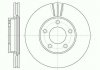Диск тормозной Mazda 3 I II 1,3-2,0i / Mazda 5 I II / перед (кратно 2 шт.) D6671.10