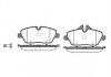 Колодки тормозные дисковые Mini Cooper, One , Clubman 08> / перед (P10313.00) WO