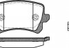 Гальмівні колодки зад Caddy III/Golf V/Audi A4 03- P12423.00