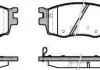 Гальмівні колодки передні Hyundai Accent/Kia Rio 05- (mando) P13083.02