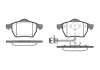 Колодки тормозные P2903.02