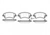 Колодки тормозные диск. перед. (пр-во Remsa) Toyota Corolla 01>07 (P9223.12) WOK