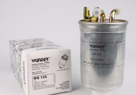 Фильтр топливный WUNDER WB 108 (фото 1)