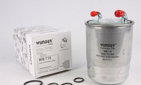 Фільтр паливний WUNDER WB 718