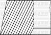 Комплект поршневих кілець (73,70/STD) (2,5/1,95/2,5) CITROEN С1/С2/С3/Nemo 1,4HDI 03- YENMAK 91-09460-000 (фото 2)
