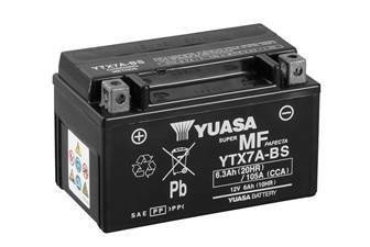 МОТО 12V 6Ah MF VRLA Battery AGM (сухозаряжений) YUASA YTX7A-BS