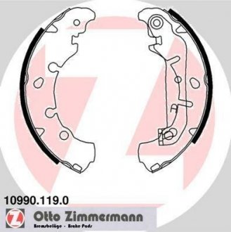 Колодки дискового тормоза ZIMMERMANN 109901190 (фото 1)